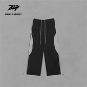 Pachwork Black 100% Cotton Sweatpants